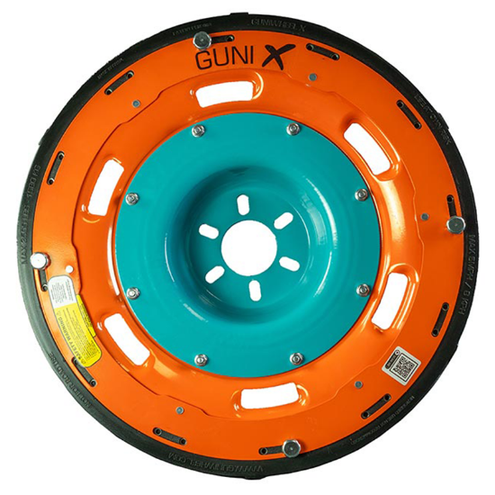 GUNI™ Wheel X Universal Vehicle Mounting System Roller Wheel with Universal Lug Pattern