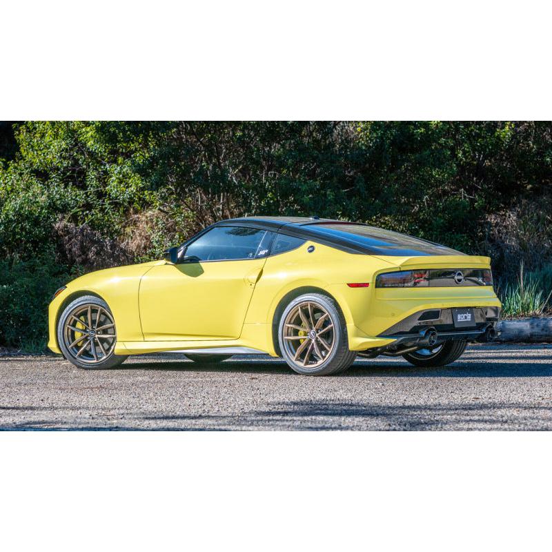 Borla 22-24 Nissan Z 2.5in ATAK Cat Back Exhaust 4.5in Tip - Carbon Fiber Black Anodized-SR1 Performance