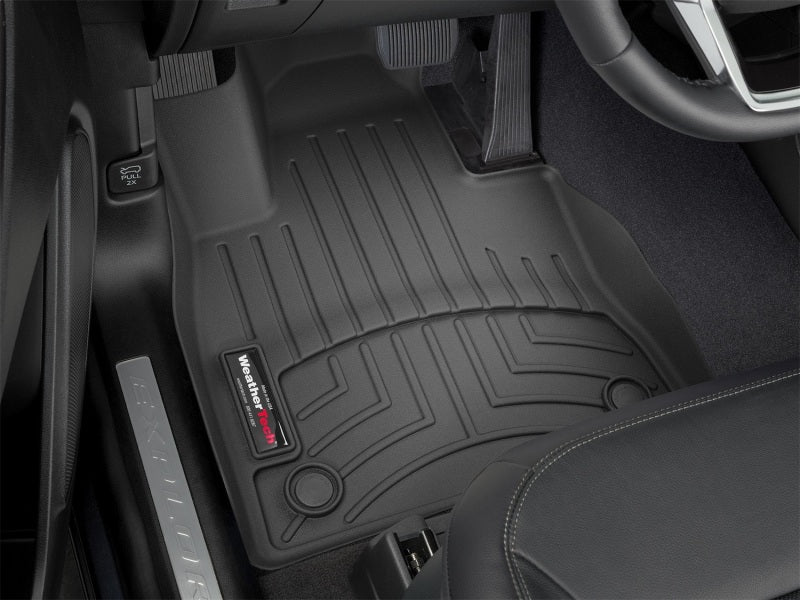 WeatherTech DigitalFit Front FloorLiner for Ford Explorer 2020-2021, Black