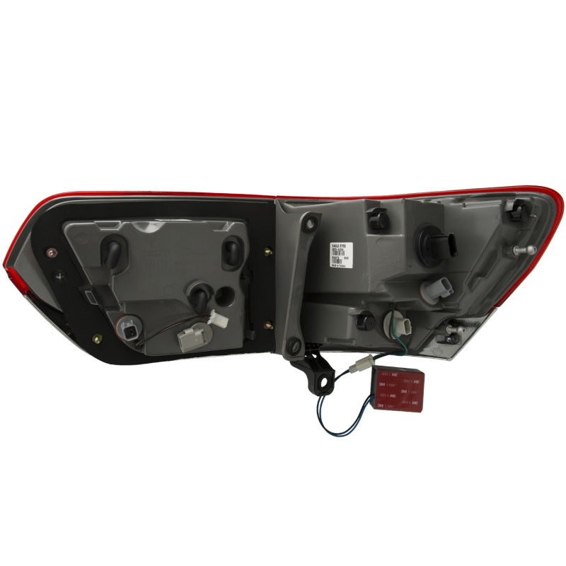 ANZO 2014-2016 Jeep Grand Cherokee LED Taillights Red/Smoke-SR1 Performance