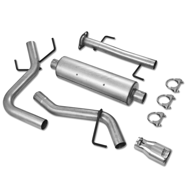 MBRP 2007-2009 Toyota FJ 4.0L V6 Cat Back Single Rear Exit-SR1 Performance