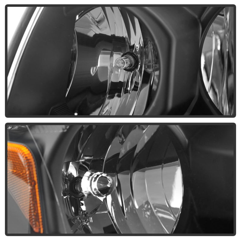 Xtune Toyota 4Runner 03-05 Crystal Headlights Black HD-JH-T4R03-AM-BK-SR1 Performance
