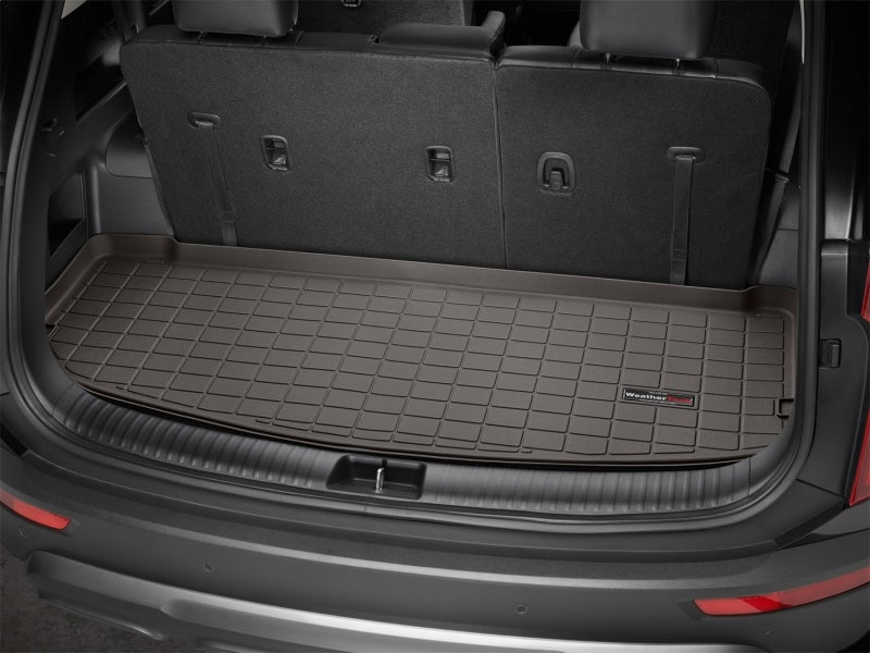 WeatherTech 2020-2022 Kia Telluride Cargo Liners - Cocoa, Custom-Fit Trunk and Cargo Area Protection