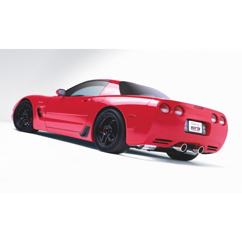 Borla 97-04 Chevrolet Corvette 5.7L 8cyl RWD Very Aggressive Catback Exhaust - Off-Road/Racing-SR1 Performance