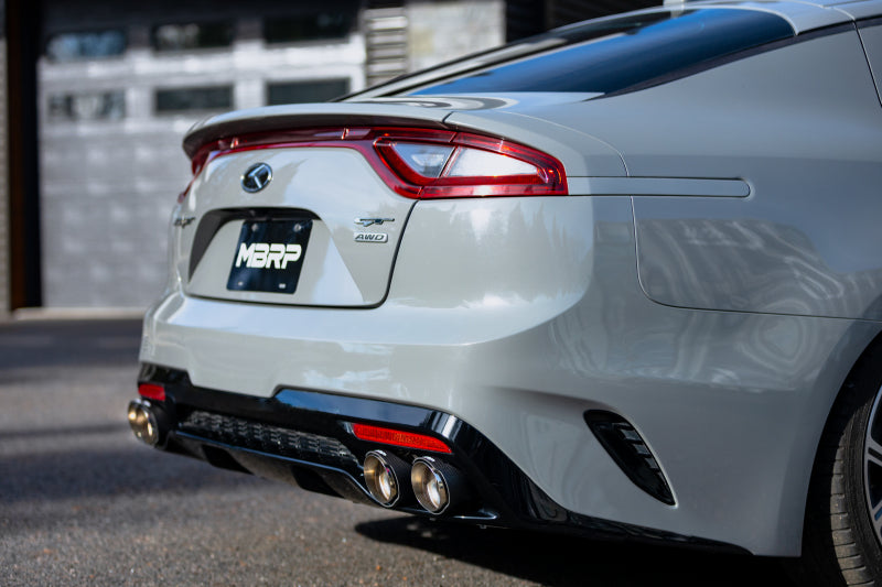 MBRP 18-22 Kia Stinger GT Bezel Kit Quad Tip CF-SR1 Performance