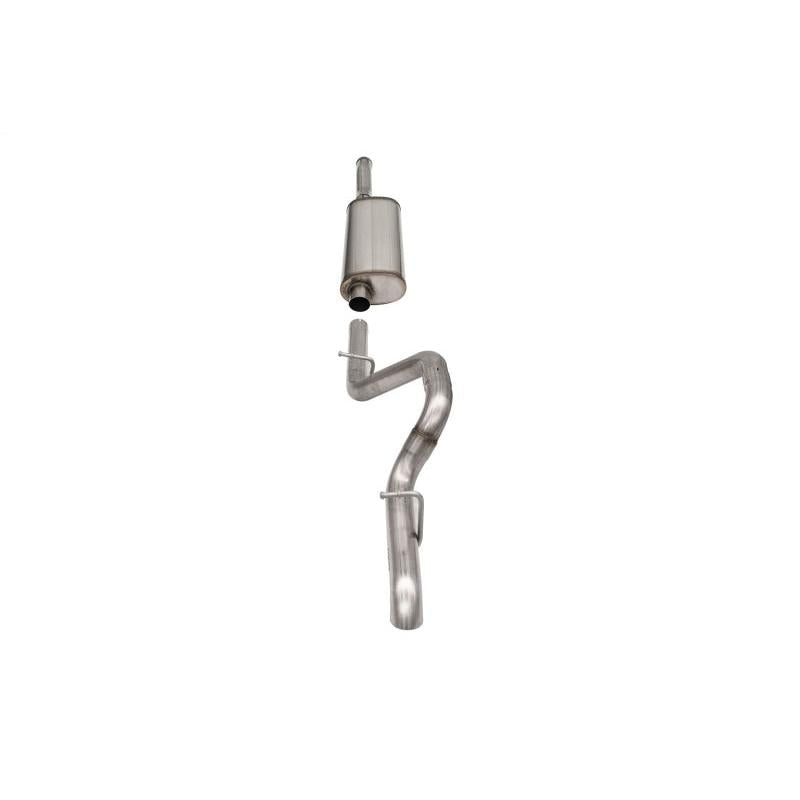 Corsa 2018-2024 Jeep Wrangler JLU 3.6L Sport 2.75in Cat-Back Exhaust w/ Turn Down Tip-SR1 Performance