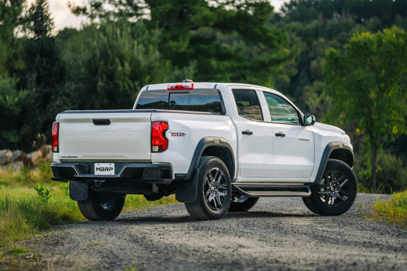 MBRP 2023 Chevy Colorado/GMC Canyon Aluminized Steel Single High Clearance Rear Exit-SR1 Performance