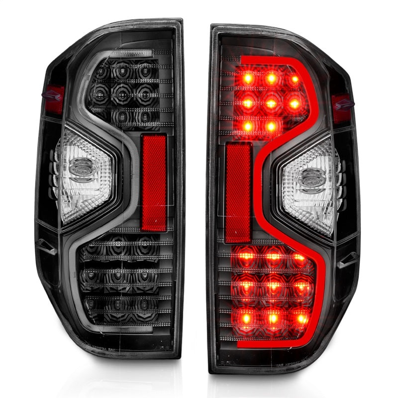 ANZO 2014-2015 Toyota Tundra LED Taillights Black-SR1 Performance