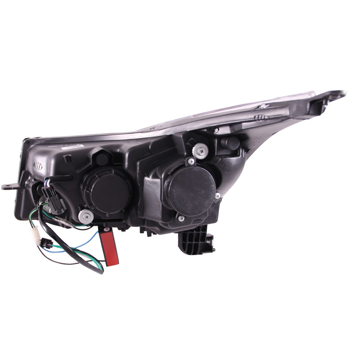 CHEVY CRUZE 11-15 PROJECTOR U-BAR HEADLIGHTS BLACK