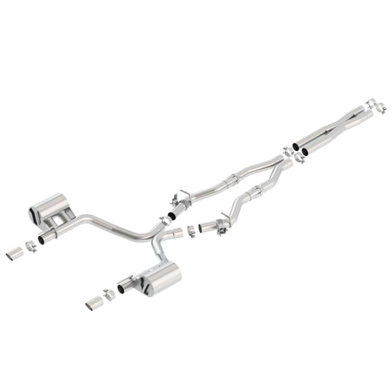 Borla 2017 Dodge Charger R/T 5.7L ATAK Catback Exhaust w/o Tips (w/MDS Valves ONLY)-SR1 Performance
