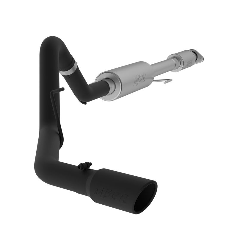 MBRP 15-20 Ford F-150 5.0L 3in Cat Back Single Side Exit Black Exhaust System-SR1 Performance