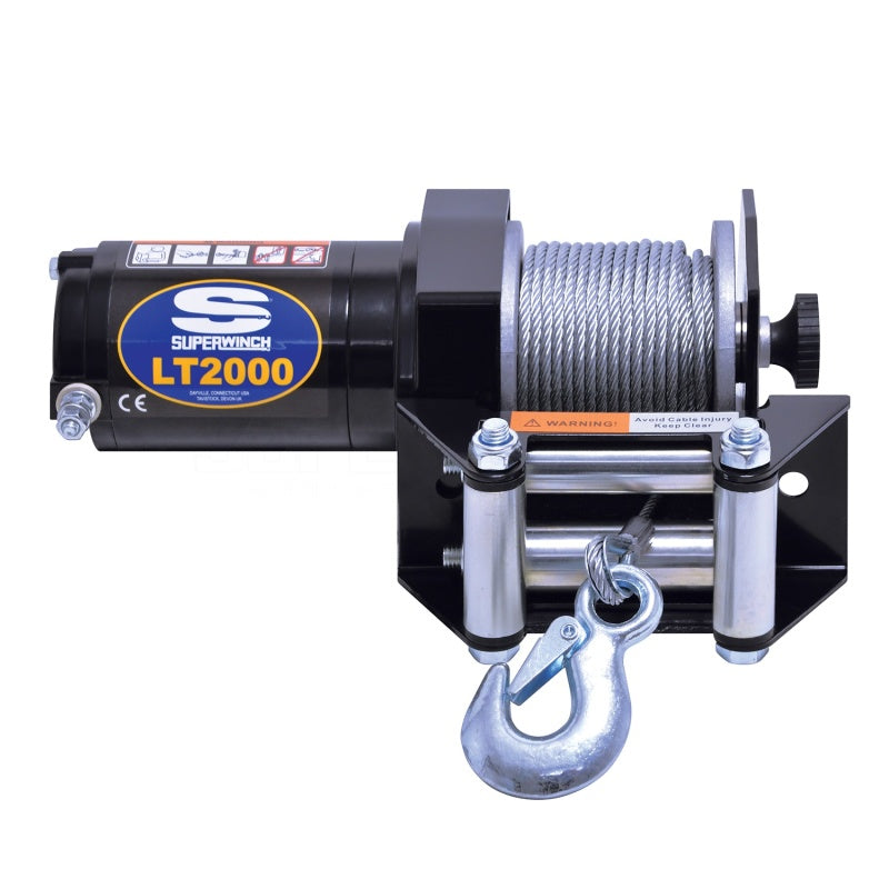 Superwinch 2000 LBS 12V DC 5/32in x 49ft Steel Rope LT2000 Winch-SR1 Performance