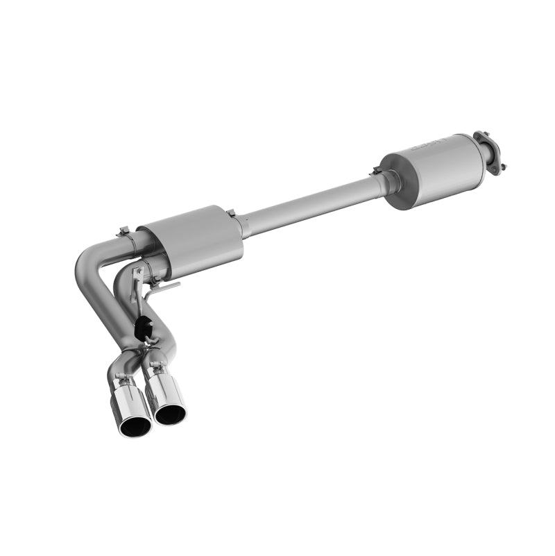 MBRP 15-20 Ford F150 T304 Pre-Axle 4in OD Tips Dual Outlet 3in Cat Back Exhaust-SR1 Performance