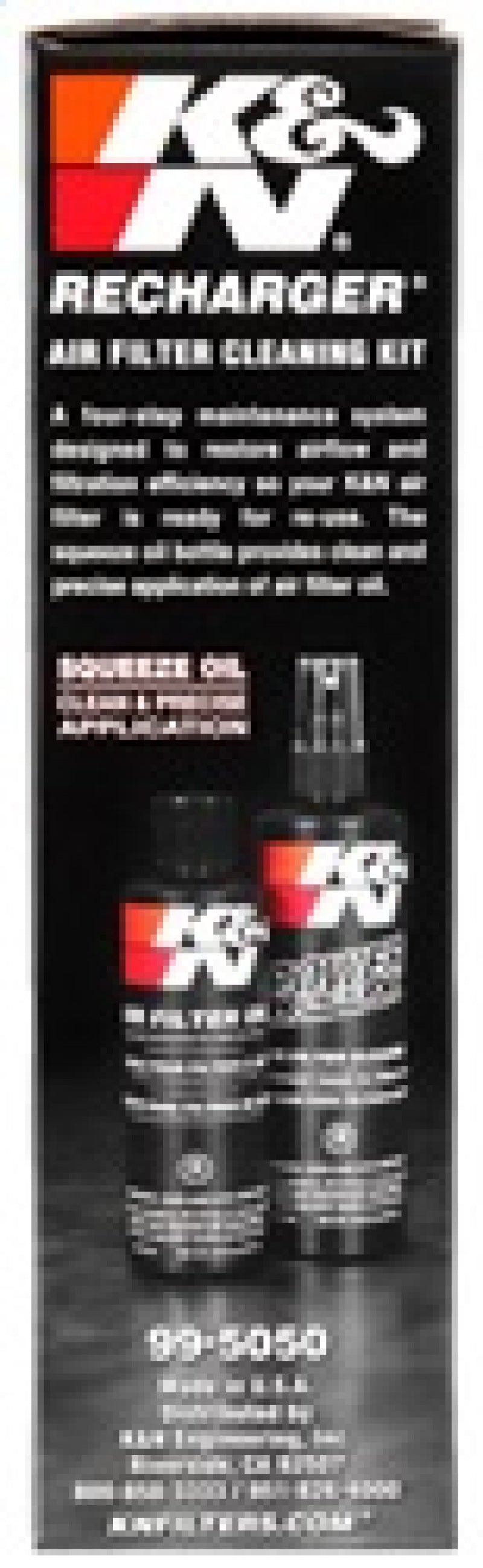 K&N Filter Cleaning Kit-SR1 Performance