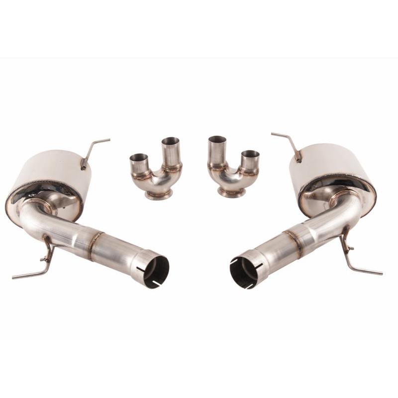 AWE Tuning BMW F10 M5 Touring Edition Axle-Back Exhaust Diamond Black Tips-SR1 Performance