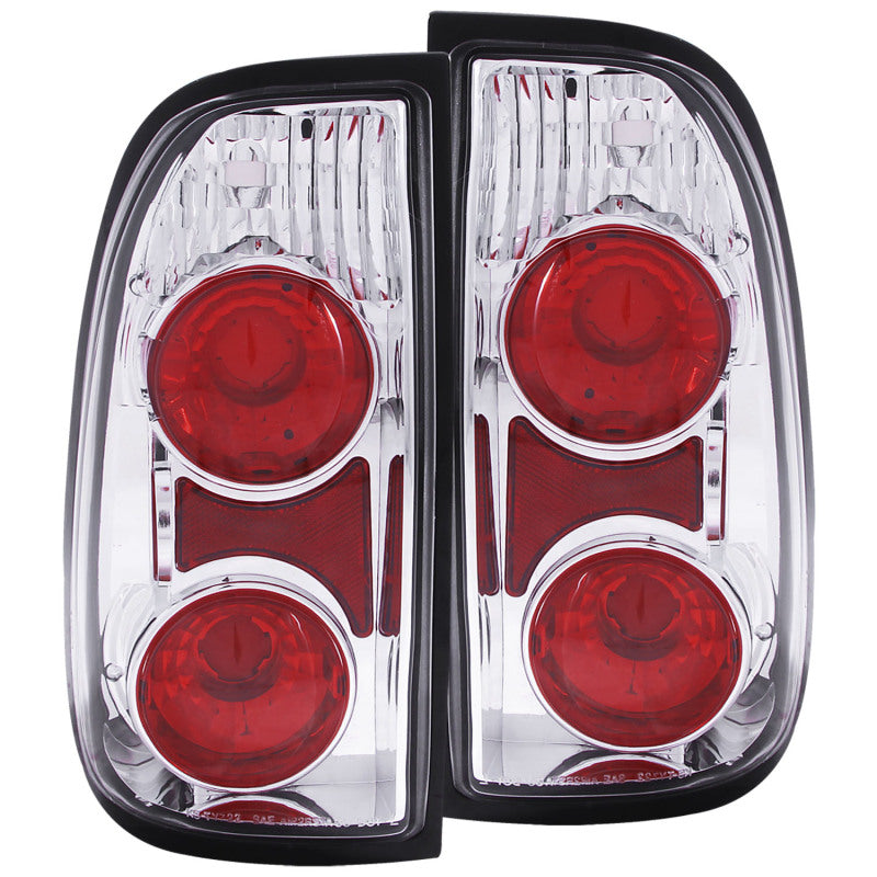 ANZO 2000-2006 Toyota Tundra Taillights Chrome-SR1 Performance