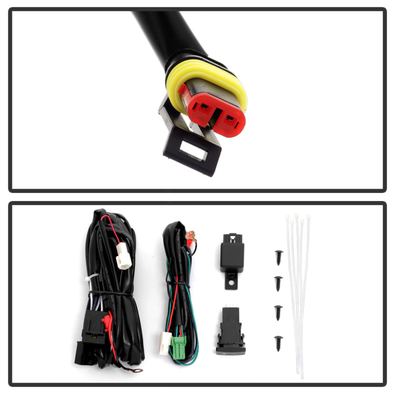 Spyder Toyota Tundra 2014-2016 Daytime DRL LED Running Fog Lights w/Switch Clear FL-DRL-TTU14-C-SR1 Performance