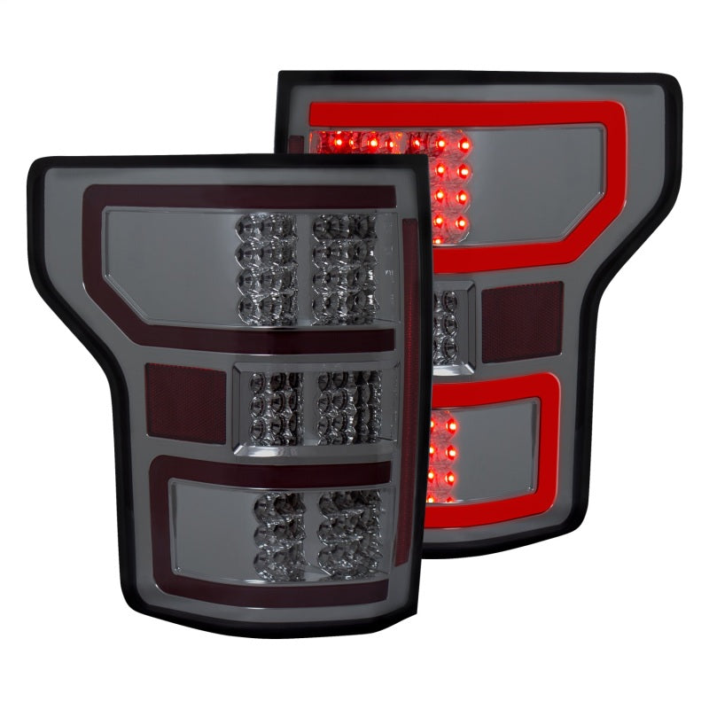 ANZO 18-19 Ford F-150 LED Taillights Smoke-SR1 Performance