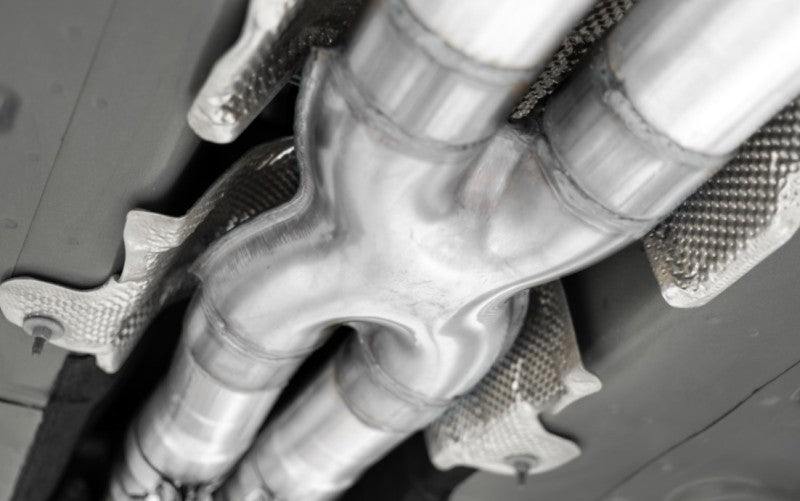 MBRP 15-Up Challenger 5.7 / 17-Up 6.2L/6.4L 3in Race Series Cat-Back w/ Quad Tips T304 Exhaust-SR1 Performance