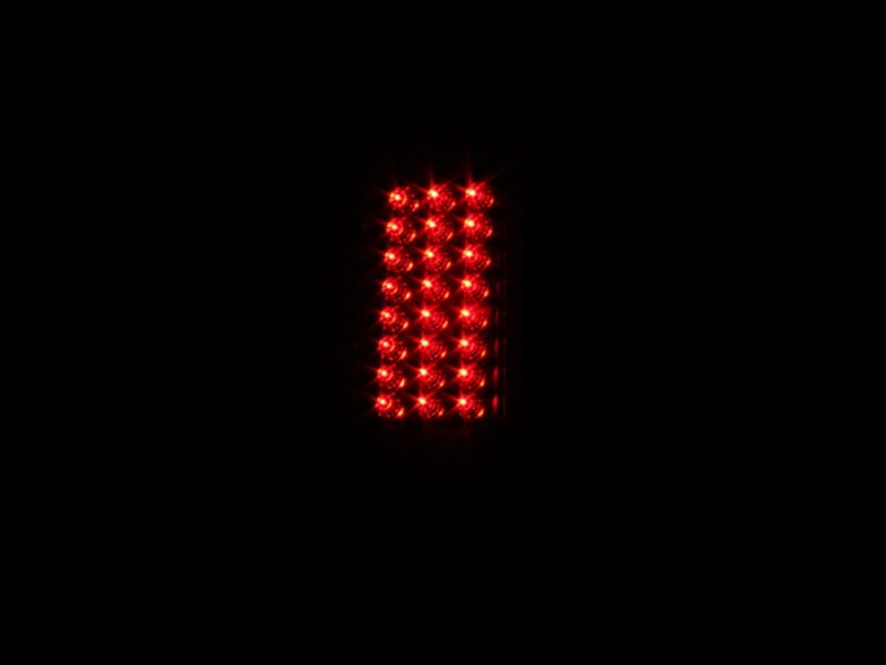 ANZO 2008-2015 Ford F-250 LED Taillights Black-SR1 Performance