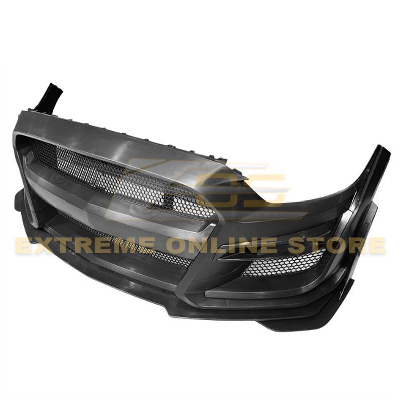 2018-Up Ford Mustang GT500 Conversion Front Bumper Kit - Extreme Online Store