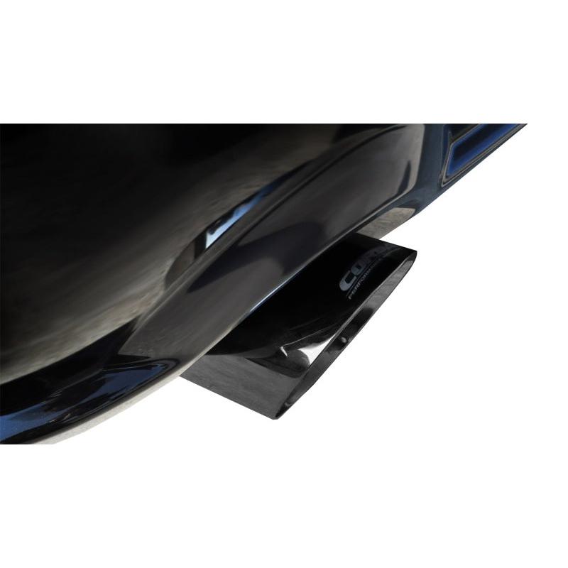 Corsa 2005-2010 Ford Mustang Shelby GT500 5.4L V8 Black Xtreme Axle-Back Exhaust-SR1 Performance