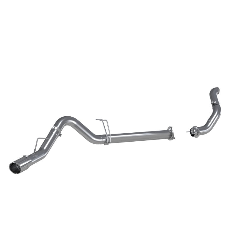 MBRP 11-14 Ford 6.7L F-250/350/450 4in Filter Back Single Side Exit Alum and Down Pipe Exhaust-SR1 Performance