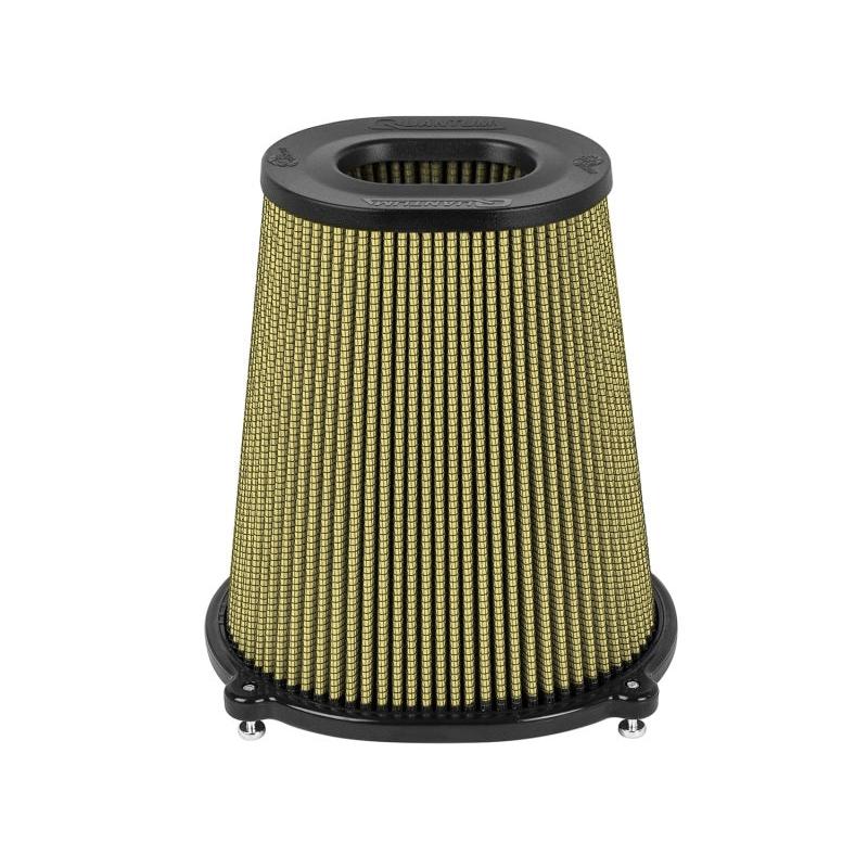 aFe Quantum Pro Guard 7 Air Filter Inverted Top - 5.5inx4.25in Flange x 9in Height - Dry PG7-SR1 Performance