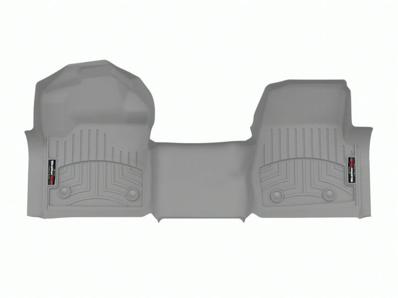 WeatherTech DigitalFit FloorLiner for 2023-2024 Ford F-250 and F-350 Super Duty – Front Over The Hump, Gray