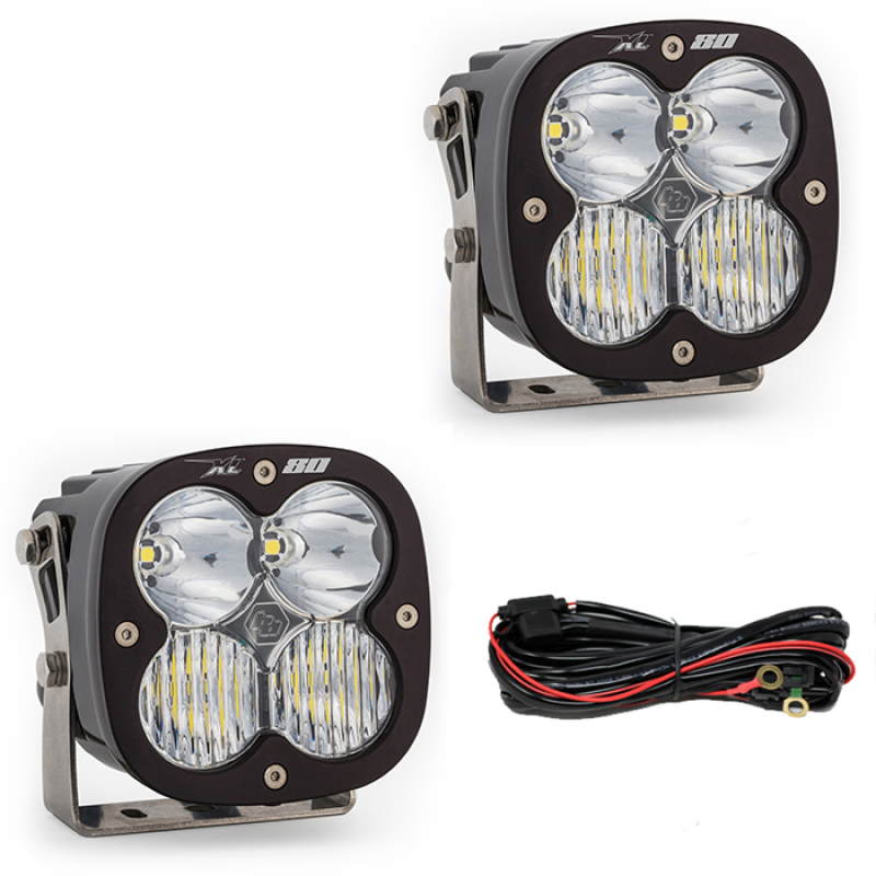 Baja Designs Jeep JL/JT Rubicon Steel Bumper LED Light Kit XL 80-SR1 Performance