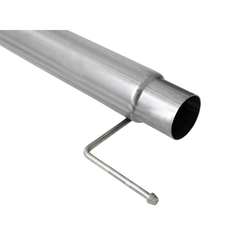 aFe Atlas 4in Aluminized Steel DPF-Back Exh 18-19 Ford F-150 V6-3.0L (td) w/ Polished Tip-SR1 Performance