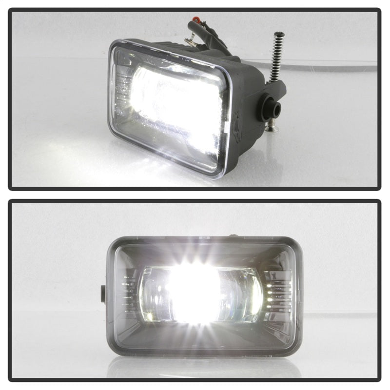 Spyder 15-18 Ford F-150 / 17-18 Ford F-250/F-350 Full LED Fog Lights - w/o Switch (FL-LED-PRO-4)-SR1 Performance
