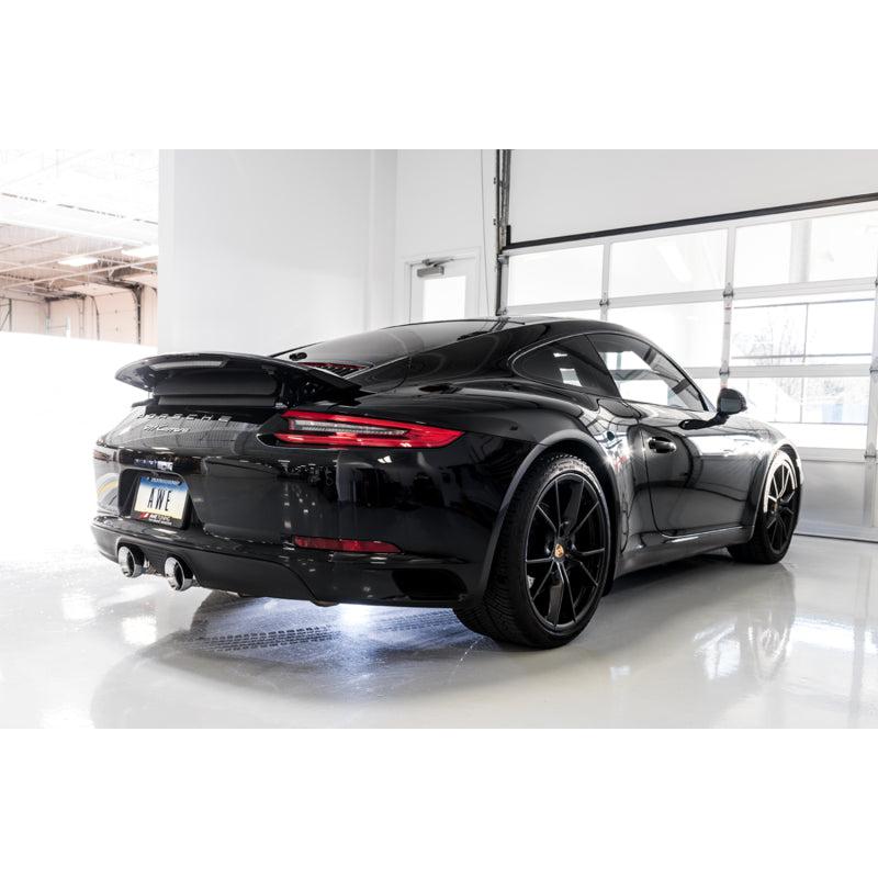 AWE Tuning Porsche 911 (991.2) Carrera / S SwitchPath Exhaust for PSE Cars - Chrome Silver Tips-SR1 Performance