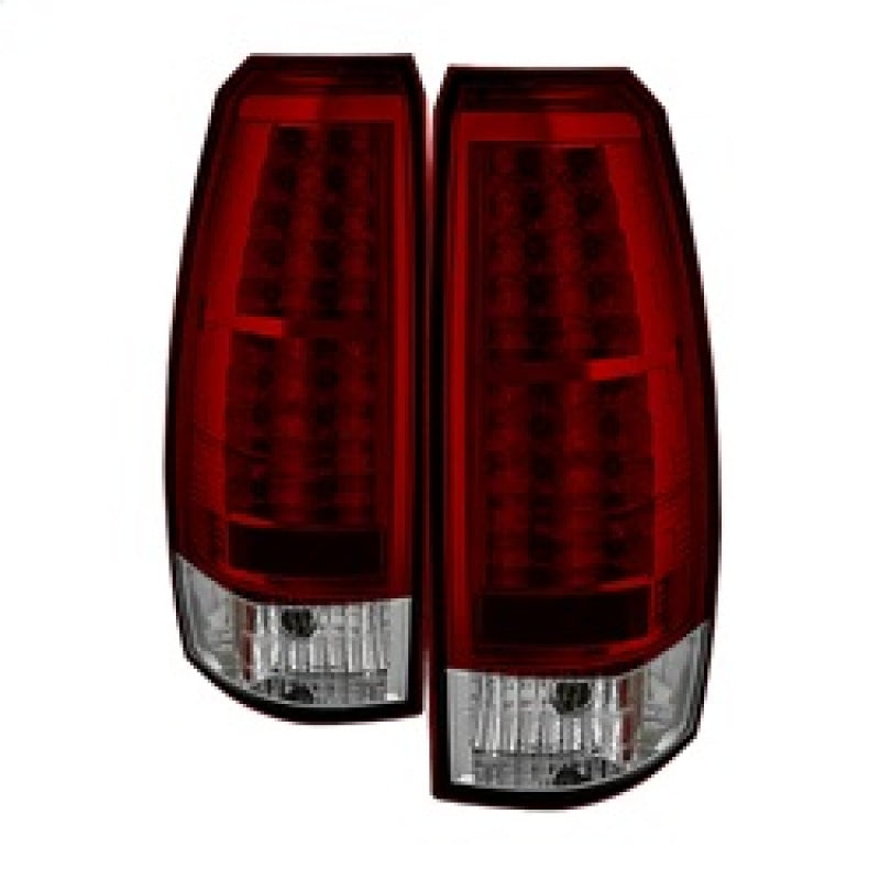 Spyder Chevy Avalanche 07-13 LED Tail Lights Red Clear ALT-YD-CAV07-LED-RC-SR1 Performance