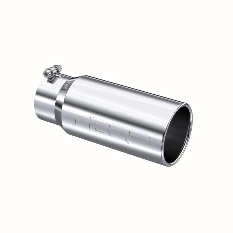 MBRP Universal Tip 5 O.D. Rolled Straight 4 inlet 12 length-SR1 Performance