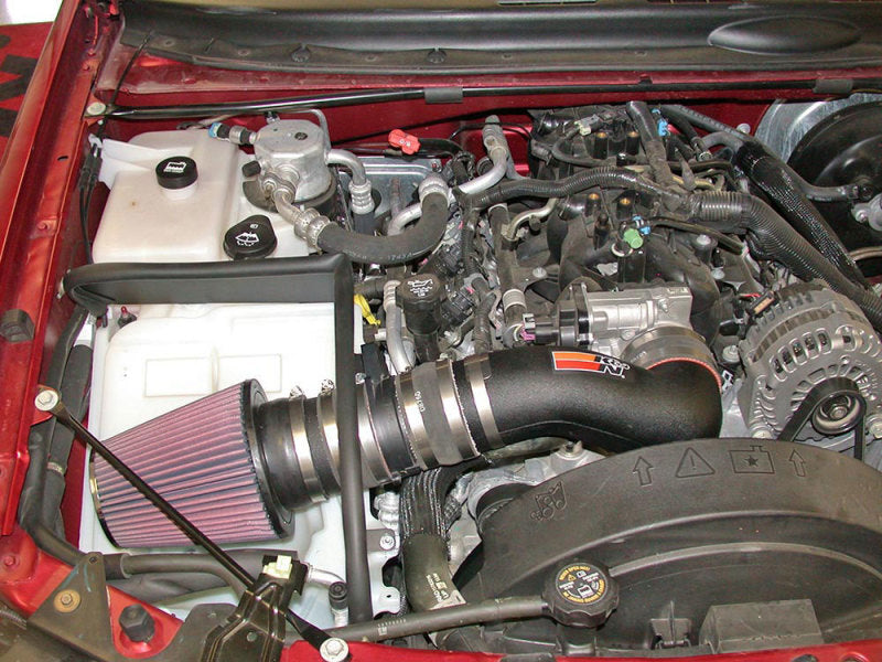 K&N 03-04 Chevrolet Trailblazer V8-5.3L / 03-04 GMC Envoy V8-5.3L Performance Intake Kit-SR1 Performance