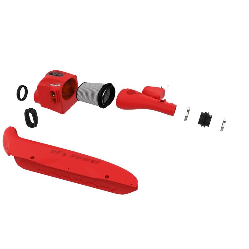 aFe 16-23 Toyota Tacoma V6 3.5L Momentum GT Red Edition Cold Air Intake System w/ Pro DRY S Filter-SR1 Performance