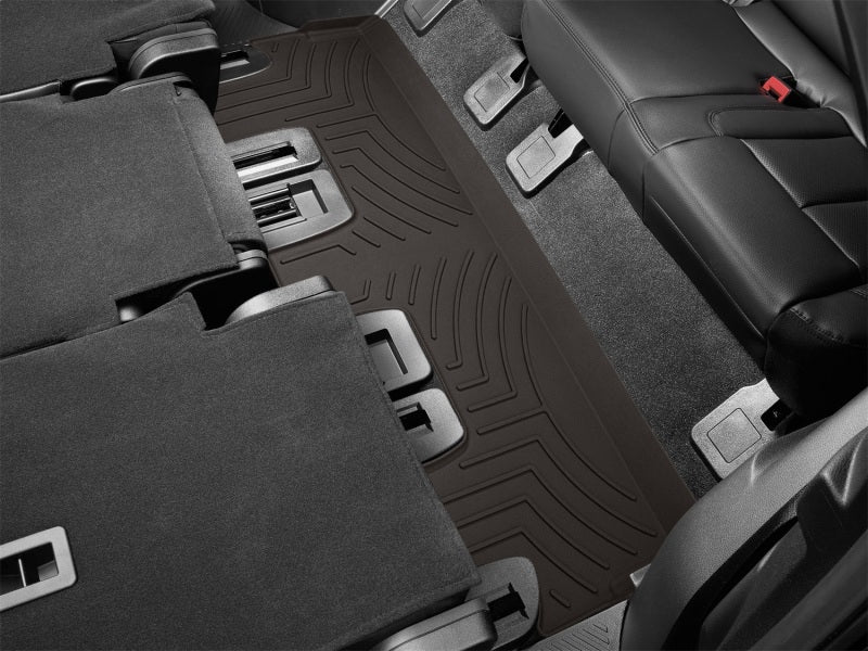 WeatherTech FloorLiner HP for 2018+ Ford Expedition Max and Lincoln Navigator Rear - Cocoa