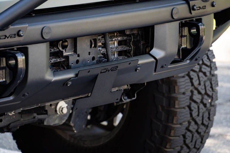 DV8 Offroad Front License Plate Relocation Bracket for Ford Bronco 2021-2022