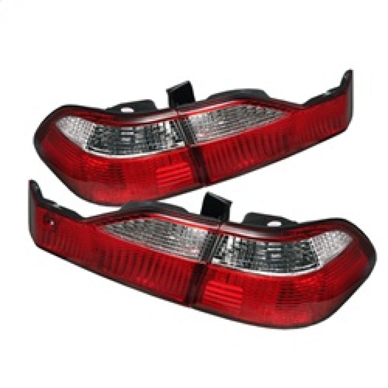 Spyder Honda Accord 98-00 4Dr Euro Style Tail Lights Red Clear ALT-YD-HA98-RC-SR1 Performance