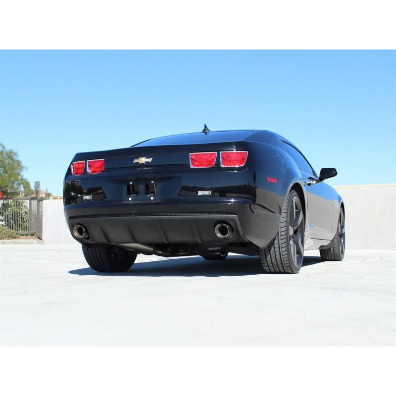 aFe MACHForce XP Exhaust 2.5in Stainless Steel CB/10-13 Chevy Camaro V6-3.6L (td) (polished tip)-SR1 Performance