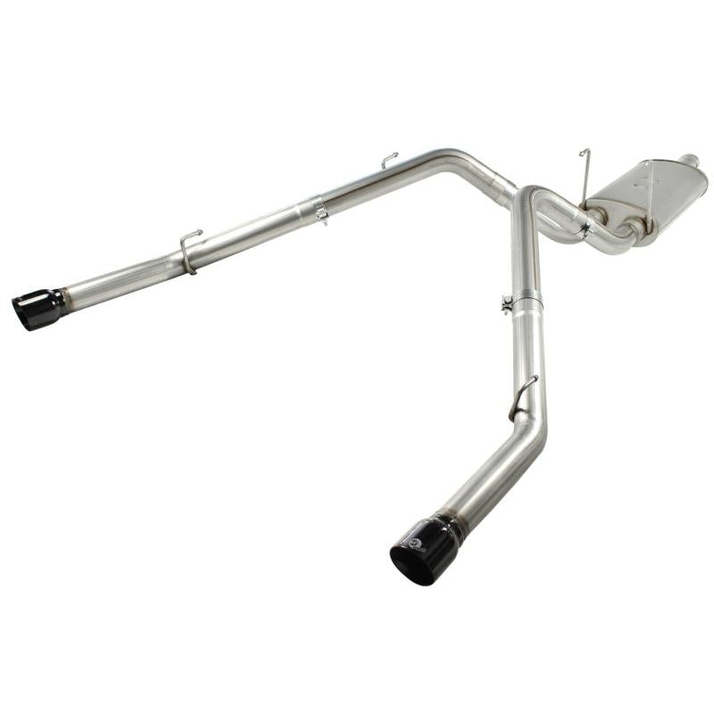 aFe MACHForce XP Exhausts Cat-Back SS-409 EXH CB Dodge Ram 1500 5.7L HEMI 09-13 Glossed Black-SR1 Performance