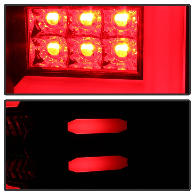 Spyder Chevy Silverado 2016-2017 Light Bar LED Tail Lights - Black ALT-YD-CS16-LED-BK-SR1 Performance