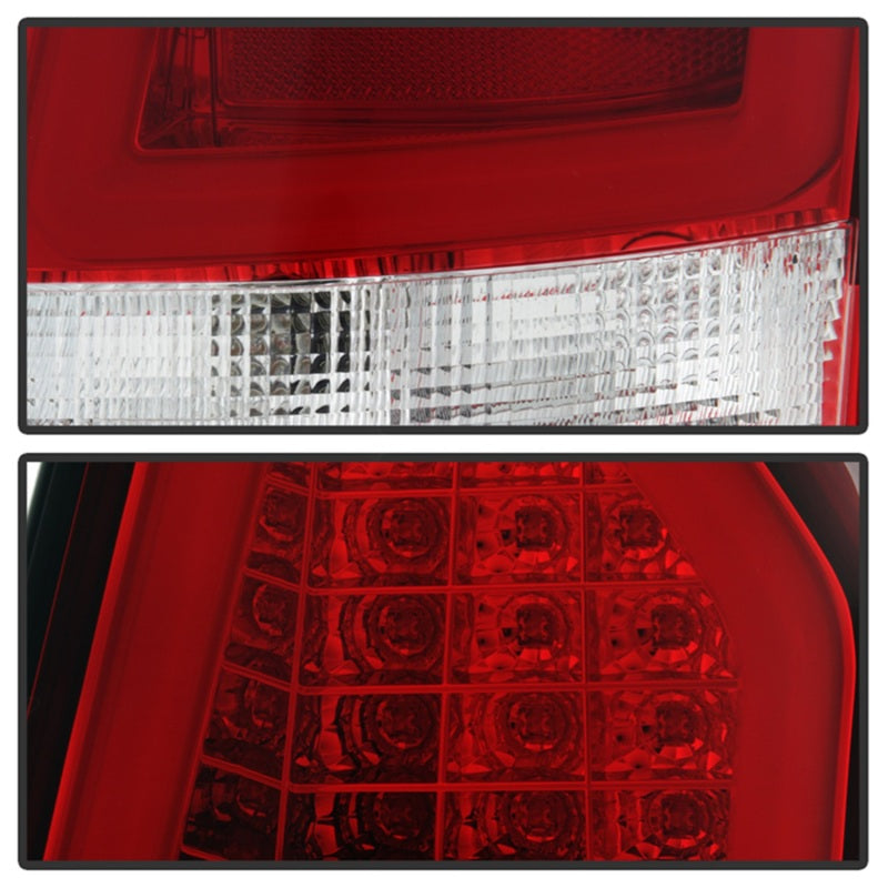 Spyder Chrysler 300C 08-10 V2 Light Bar LED Tail Lights - Red Clear ALT-YD-C308V2-LED-RC-SR1 Performance