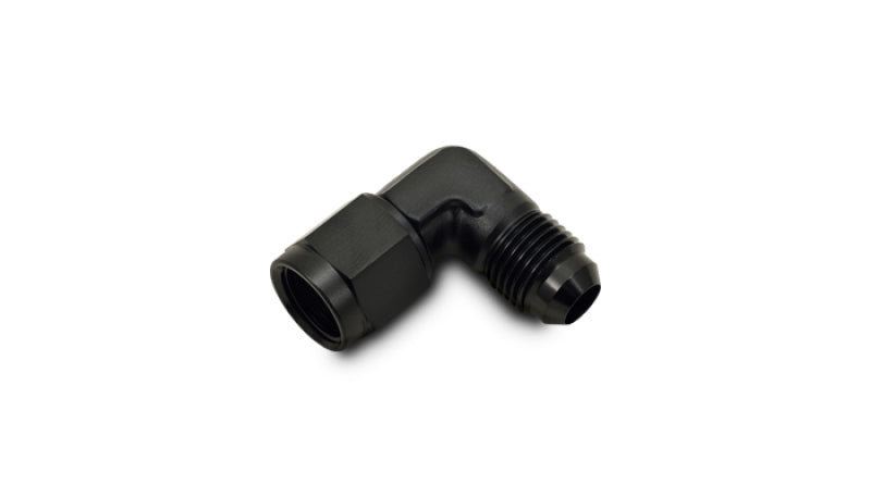 Vibrant -8AN Female to -8AN Male 90 Degree Swivel Adapter Fitting