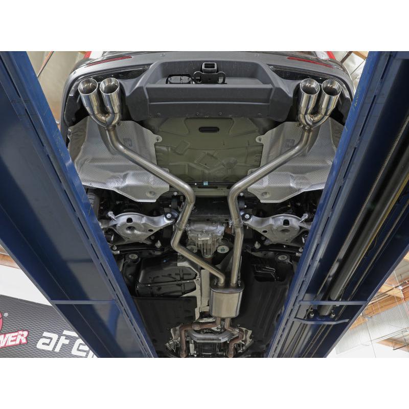 aFe MACH Force-Xp 2.5in. 304 SS C/B Exhaust 20-21 Ford Explorer V6-3.0L - Polished Tip-SR1 Performance
