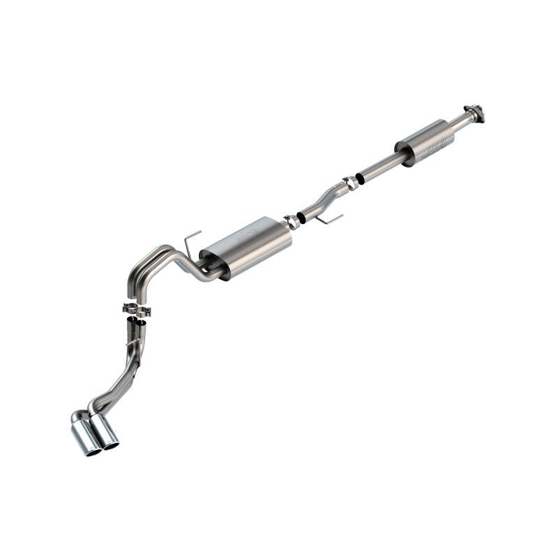 Borla F-150 2021 2.7L/3.5L 4dr CC SB EC STB Lari/King R/Plnum/LTD 3/2.25 DSE CB Touring CHR Tips-SR1 Performance