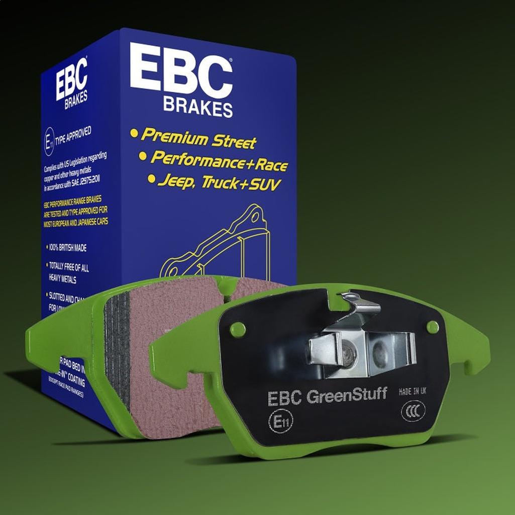 EBC Greenstuff 6000 Series Front Brake Pads for Chevrolet Silverado 1500 (2019-2020) – Heavy Duty Off-Road Performance