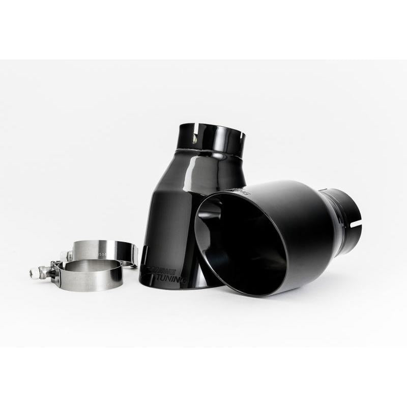 AWE Tuning Audi C7 A6 3.0T Touring Edition Exhaust - Dual Outlet Diamond Black Tips-SR1 Performance