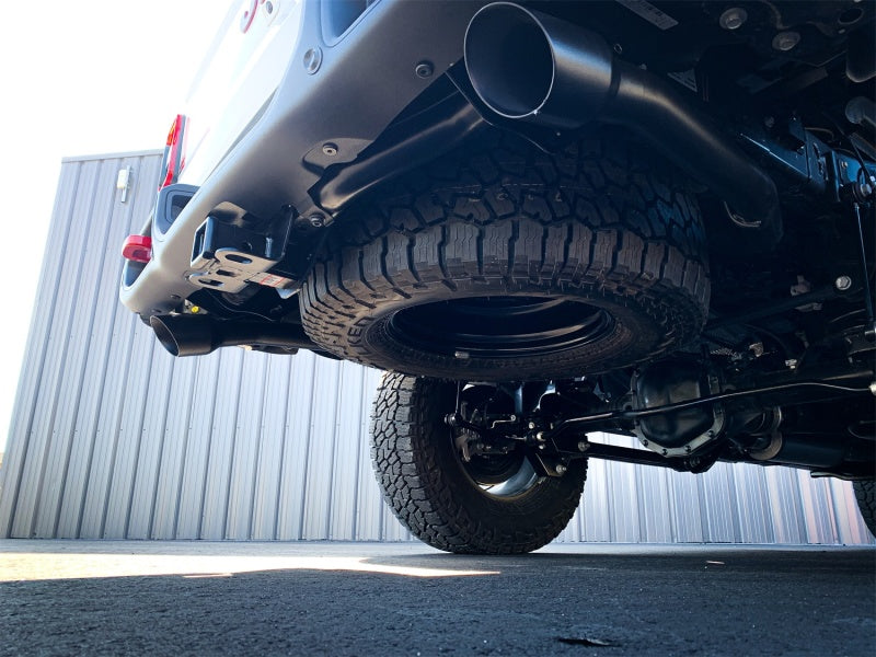 MBRP 2020 Jeep Gladiator 3.6L 2.5in Dual Rear Exit Cat Back Exhaust Aluminized-SR1 Performance